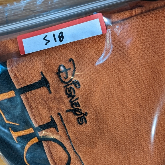 ❌SOLD❌ Vintage 90's Disney Lion King Sweater Orange Black Men's Large Adult - Picture 15 of 15